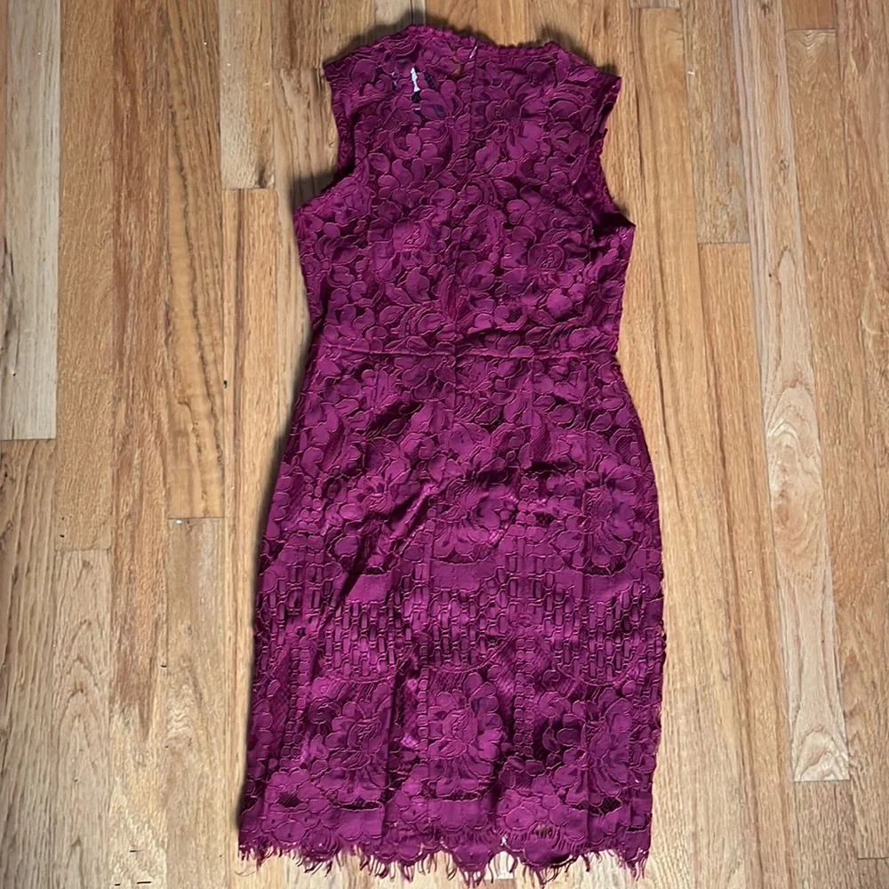 Fashion Nova Rosaleen Lace Midi Dress - Picture 8 of 14
